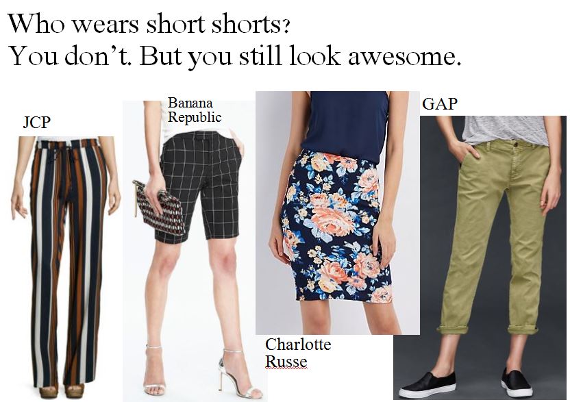 Chic Alternatives to Shorts the Spiff