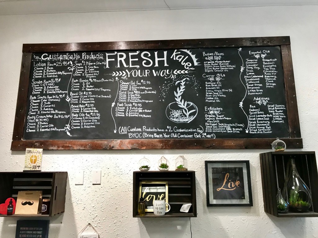 Fresh Kale Bath Company TREAT YOURSELF the Spiff