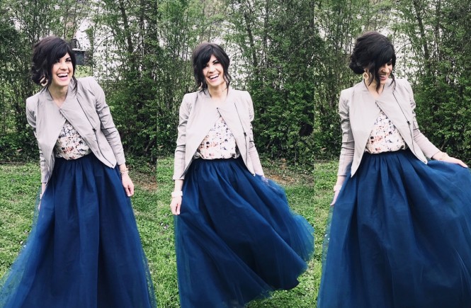 style help, help accessorizing, west town mall, how to style an outfit, help styling, outfit styling, knoxville fashion blogger, knoxville fashion, elizabeth ogle, tulle skirt, how to style a tulle skirt