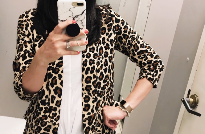 jcp, jcpenney, west town mall, west town mall jcpenney, what to wear at jcpenney, what to buy at jcpenney, knoxvlile jcpenney, knoxville fashion blogger, west town mall blog, animal print outfit, animal print blazer, jcp try on